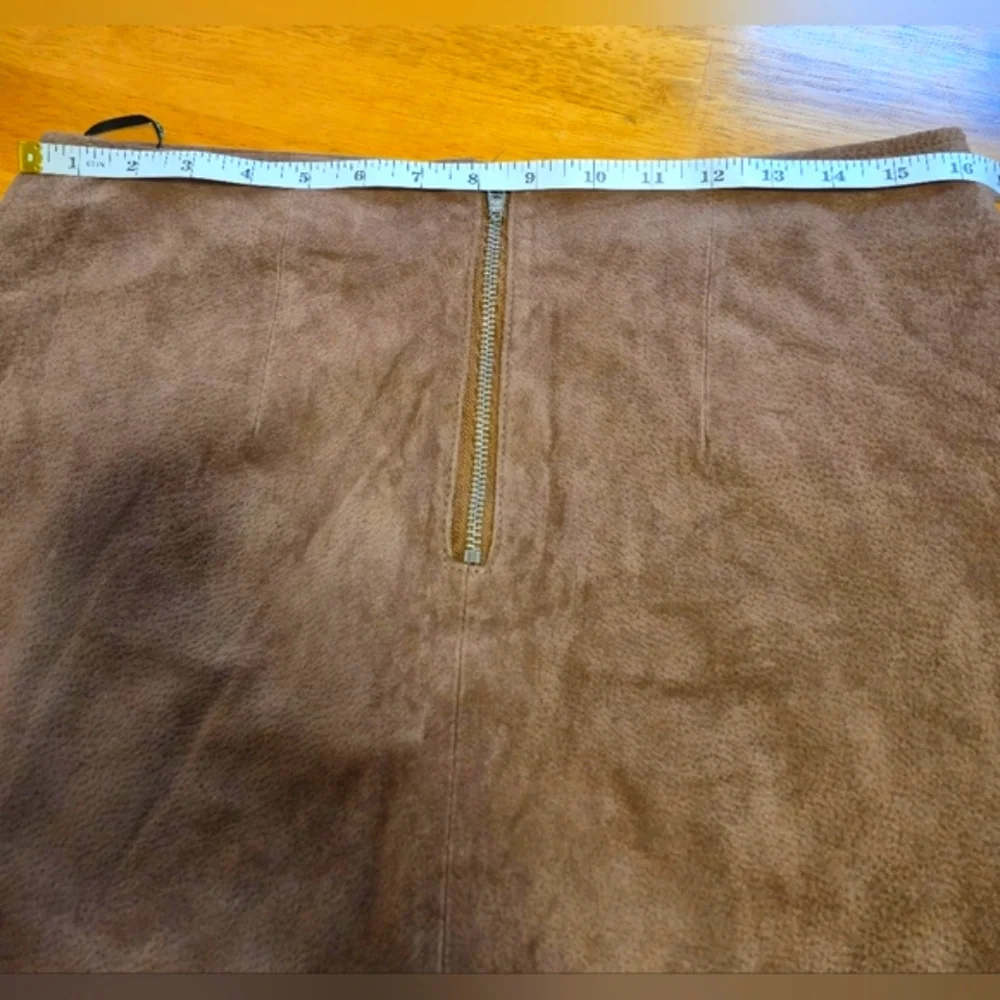 Blank NYC Brown‎ Mini Skirt for Casual Work